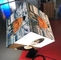 P2.5 dalam ruangan produk kreatif penuh warna 6 sisi modul fleksibel iklan dipimpin tampilan layar LED kubus Rubik's display
