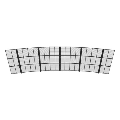 Indoor P3.9 High Transparency Ultra Thin Transparent LED Screen Musik Video Wall
