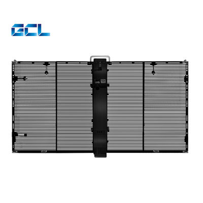 Indoor P7.8 Transparan LED Display Digital LED Video Mesh Disesuaikan