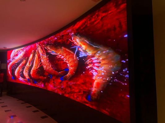Layar LED HD Elektronik Besar Komersial Dengan Ukuran Panel 640*480mm
