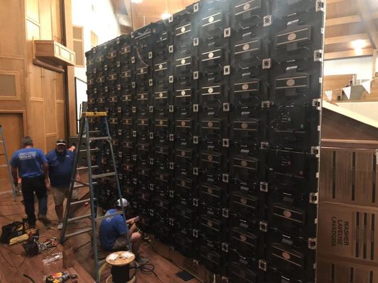 GCL Ruang Konferensi Indoor Display Screen Full Color LED Video Wall Mudah Instalasi Digital Signage Display
