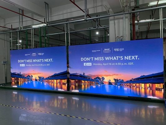 GCL Ruang Konferensi Indoor Display Screen Full Color LED Video Wall Mudah Instalasi Digital Signage Display