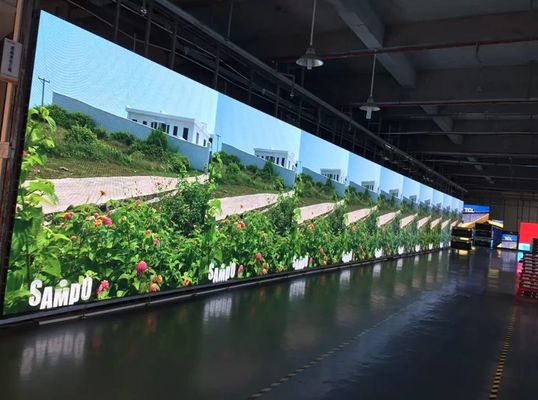 High Resolution Full Color Indoor LED Display Screen Dengan Kontrol Jaringan