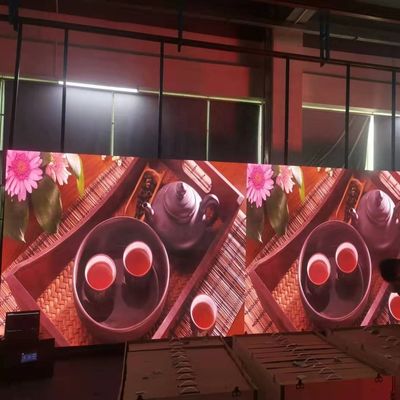 Resolusi 3840Hz Indoor Fixed LED Display Gspark High Definition Untuk Iklan Komersial