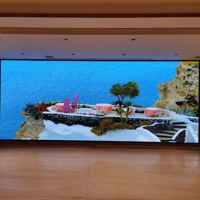 Tingkat refresh tinggi 3840HZ P1.5 P1.8 P2mm Instalasi tetap dalam ruangan LED Layar LED tetap untuk penyiaran penuh warna