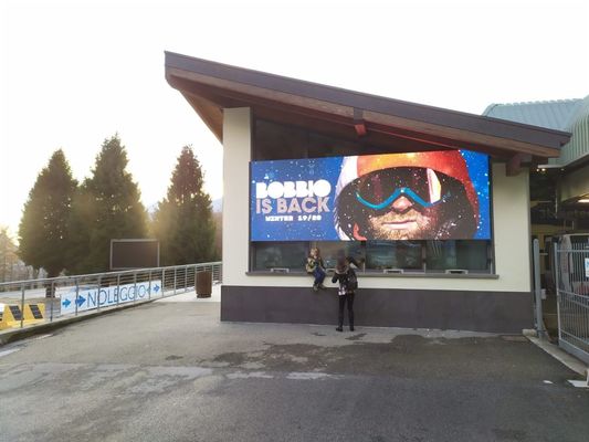 Die-casting Waterproof P4 P5 Giant Outdoor LED Video Wall Panel Screen untuk Tampilan