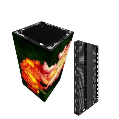 250x500mm Modul Ukuran P10.42 LED Outdoor Display Ideal untuk instalasi tetap di luar ruangan