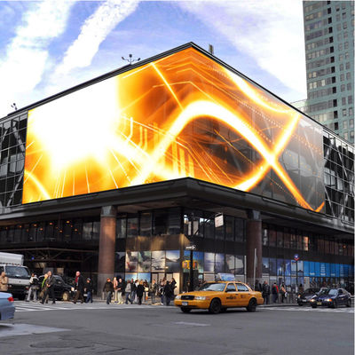 P10.4mm P16mm Waterproof Outdoor Advertising Screen Asal Tiongkok