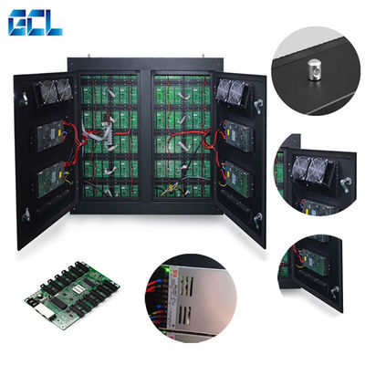 Kecerahan Tinggi 6500nits Outdoor LED Display Board Media GCL P6 HD LED Video Wall