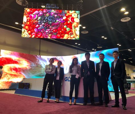 P4 Pixel LED Panel untuk Video Play, Koncert Stage Outdoor Waterproof Billboard