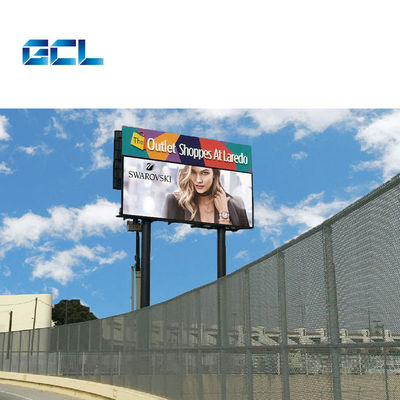 Display LED Digital Luar Ruang Tetap Untuk Panel LED Luar Ruang Fleksibel Waterproof