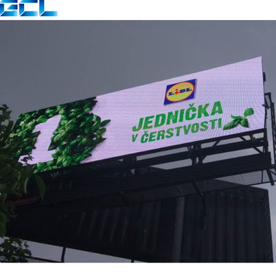 P10 Digital Electronic LED Display Screen LED Factory Display Untuk Black Fix Billboard