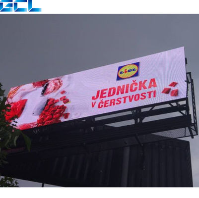 P10 Digital Electronic LED Display Screen LED Factory Display Untuk Black Fix Billboard
