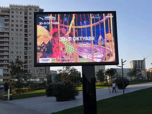 Stadion HD LED Digital Signage Display Untuk Olahraga 100000 Jam Umur