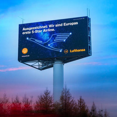 P10 Outdoor Digital Advertising Board Berkinerja Tinggi Untuk Penggunaan Komersial