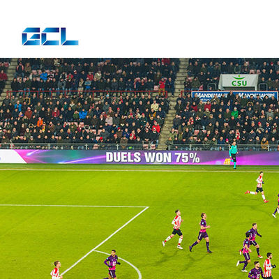 Giant Stadium Perimeter LED Screen Waterproof Outdoor LED Display Board Untuk Full Color Video