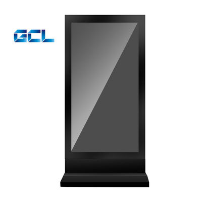 P1.875 Video Floor Standing Advertising LED Display Screen Untuk kebutuhan iklan