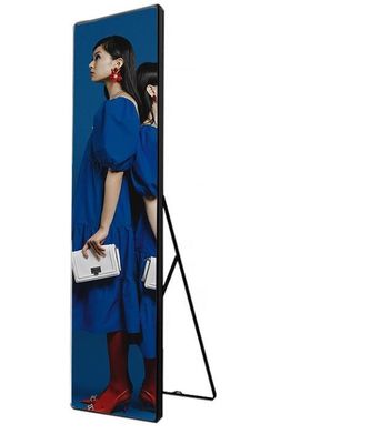 Akrilik Aluminium Lenticular Iklan LED Poster Untuk Mal Perbelanjaan