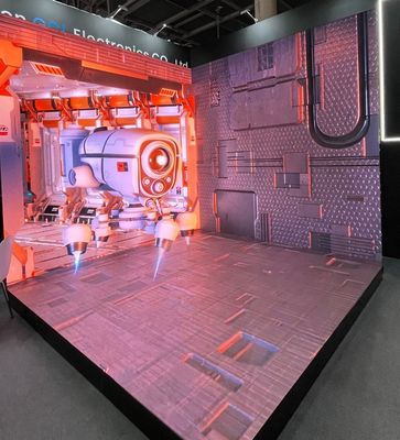 Indoor 1200 Nit XR LED Display 500mm Panel layar raksasa untuk studio pemotretan virtual