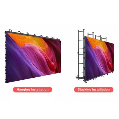 P2.6 P 2.976 P3.91mm Outdoor Full Front Service Dengan Corner Protectors LED Display Screen Event Rental Billboard