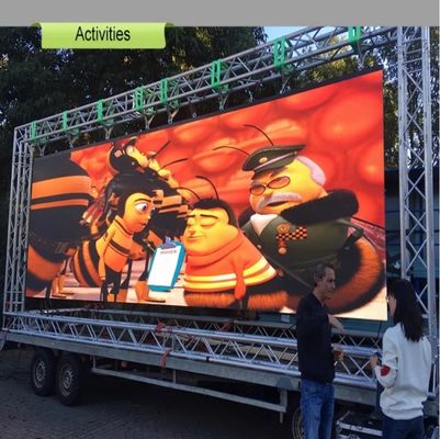 Gmars-P Rental Flexible LED Display Stage Show Waterproof IP65 LED Panel Screen Dengan Stand Truss Strukturel
