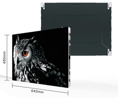 Die Casting Aluminium Cabinet Indoor Iklan Layar LED Display Pabrik Auditorium Disesuaikan