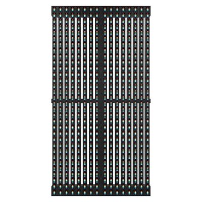 IP65 Perak P15.6 Transparent LED Display Board Dengan Tingkat Refresh Tinggi
