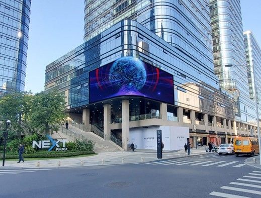 Iklan GCL HD 3D Outdoor LED Screen P2.5 P2.97 P3.91mm LED Screen