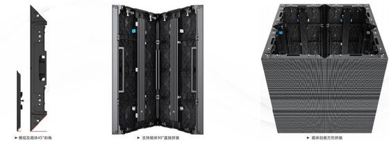 Private Custom Gstar-II P1.95 mm HD Display Screen Untuk Instalasi Tetap Dalam Ruang Dengan Tingkat Refresh Tinggi 7680Hz