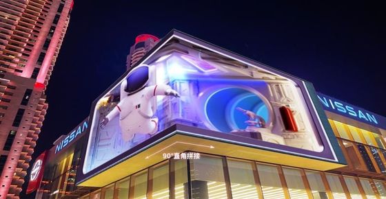 High Precision Transparent LED Display BoardP10.4mm P15.6 25mm untuk Iklan Publikasi