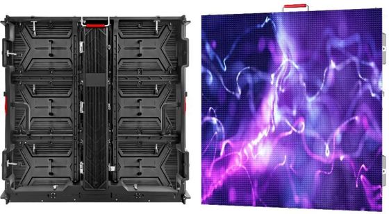 High Definition High Brightness RGB LED Display Screen untuk Panel Luar Ruang Ukuran 960*960 mm