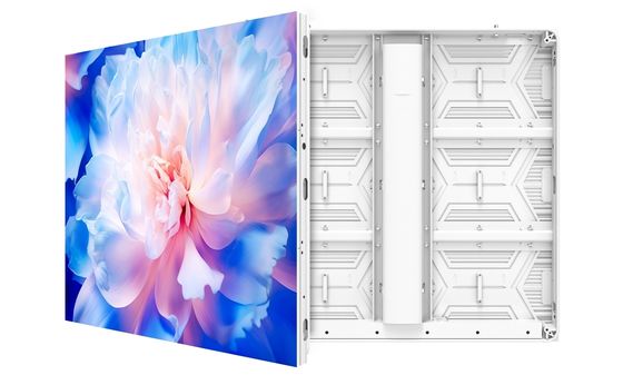 P10mm LED Outdoor Advertising Display Screen 10000 Jam Umur Pencahayaan Tinggi
