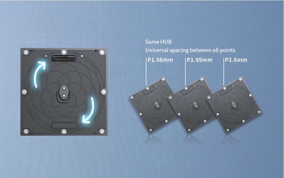 GOB P1.5 P1.9 7680Hz Indoor Rental LED Display Untuk Bintang Video Wall