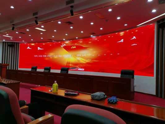 Layar LED Koneksi Nirkabel 3840Hz P1.25 P1.56 P1.875 P2.5 Layanan Depan LED LED Layar Dinding Video/Tampilan Panel LED HD