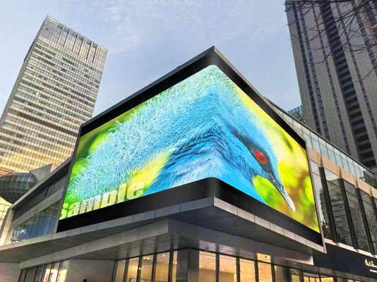 GCL P4mm P5.57mm P6.67 Lampu LED Video Outdoor Waterproof yang melengkung Ukuran panel Billboard 960*960 mm