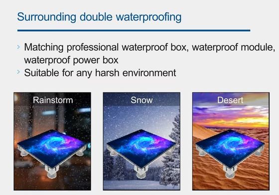 Video LED LED LED Floor Display P2.6 Layar Display Portabel Disco DJ Video Interaktif LED Lantai dansa