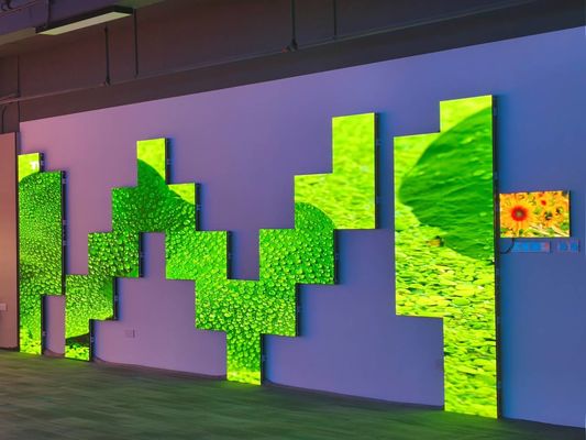 Ultra Slim Indoor Fixed LED Video Wall dengan Front Maintenance Service 500*750mm 500*1000mm LED Panel