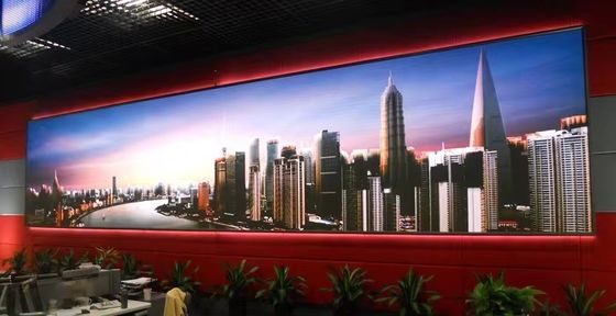 Harga yang bagus SDK Fungsi Pemeliharaan depan Panel layar LED dalam ruangan P1.56 P1. 875 Dengan tampilan resolusi 4K on line