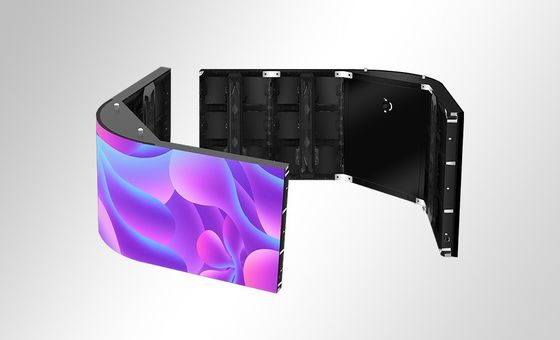 Harga yang bagus Full Color Outdoor LED Display Board Seamless Splicing LED Factory Display dengan 3D Mata telanjang on line