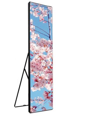 Harga yang bagus Akrilik Aluminium Lenticular Iklan LED Poster Untuk Mal Perbelanjaan on line