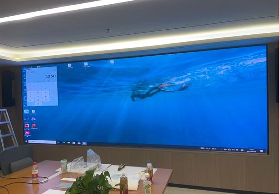 Harga yang bagus P1.56 Layar LED Pixel Kecil Indoor HD LED Layar High Definition on line