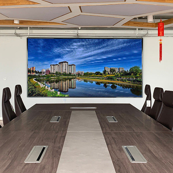 High Definition COB Video Wall 600*337.5mm P2.5mm P0.93mm untuk Indoor Display 4.2Kg/panel