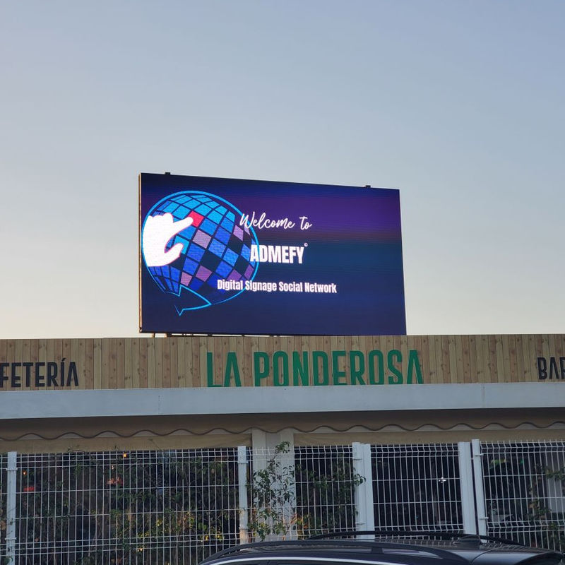 Die-casting Waterproof P4 P5 Giant Outdoor LED Video Wall Panel Screen untuk Tampilan