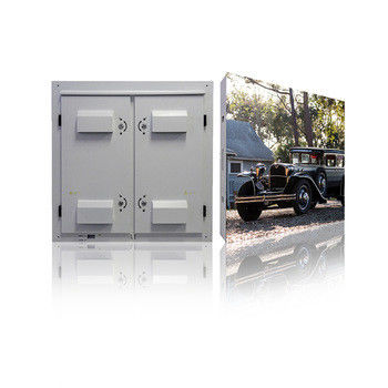 Listrik Surya Menggulung Outdoor LED Display Screen Dengan Remote Control dan Tingkat Perlindungan IP65