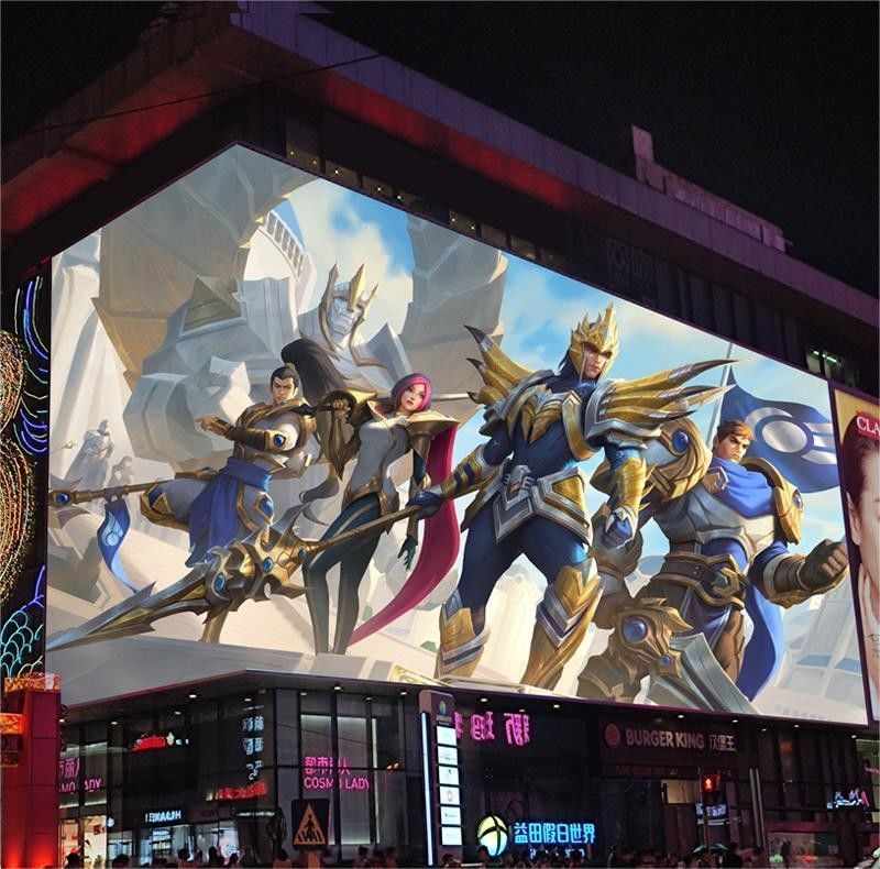 GCL GA Series P4 P5 Outdoor Advertising Led Display Screen 100000 Jam Umur untuk Perawatan Medis