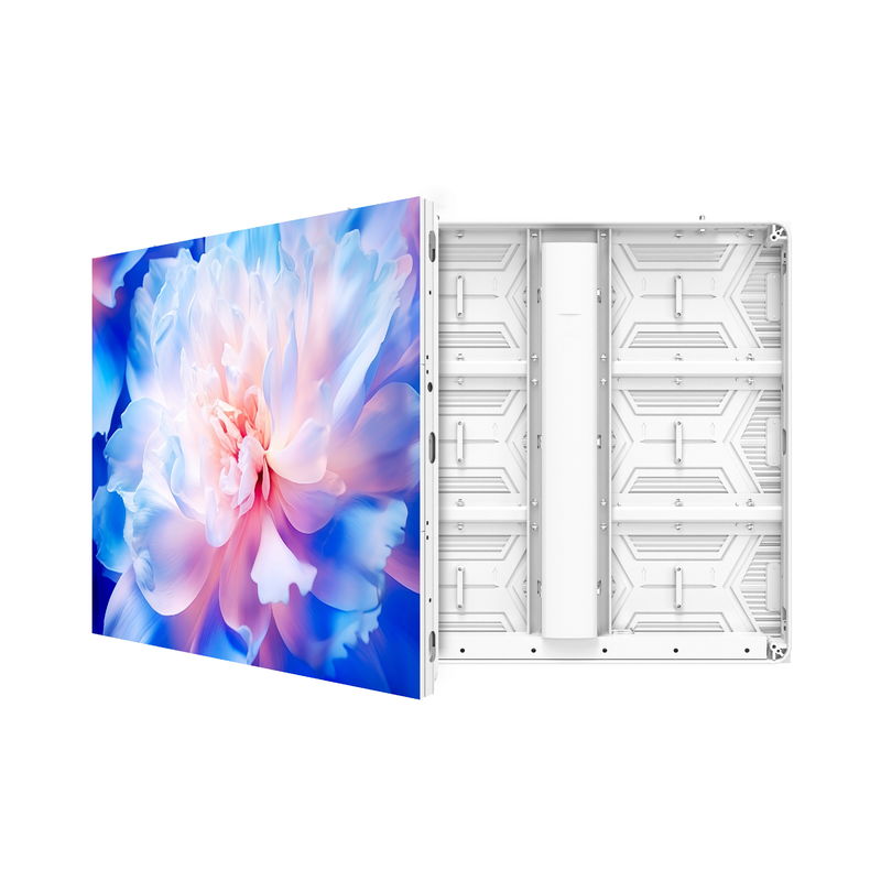 Gpermukaan 4 P4 P5.7 P6.67 P8 P10 Layar LED Tetap Luar Ruang 5500-8000nits Kecerahan 960*960mm