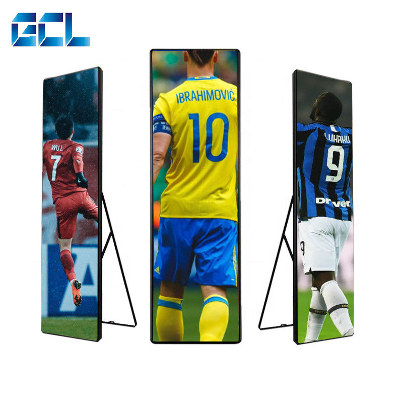 Tingkat Refresh Tinggi 3840Hz LED Poster Tampilan Warna Penuh Outdoor Waterproof LED Poster