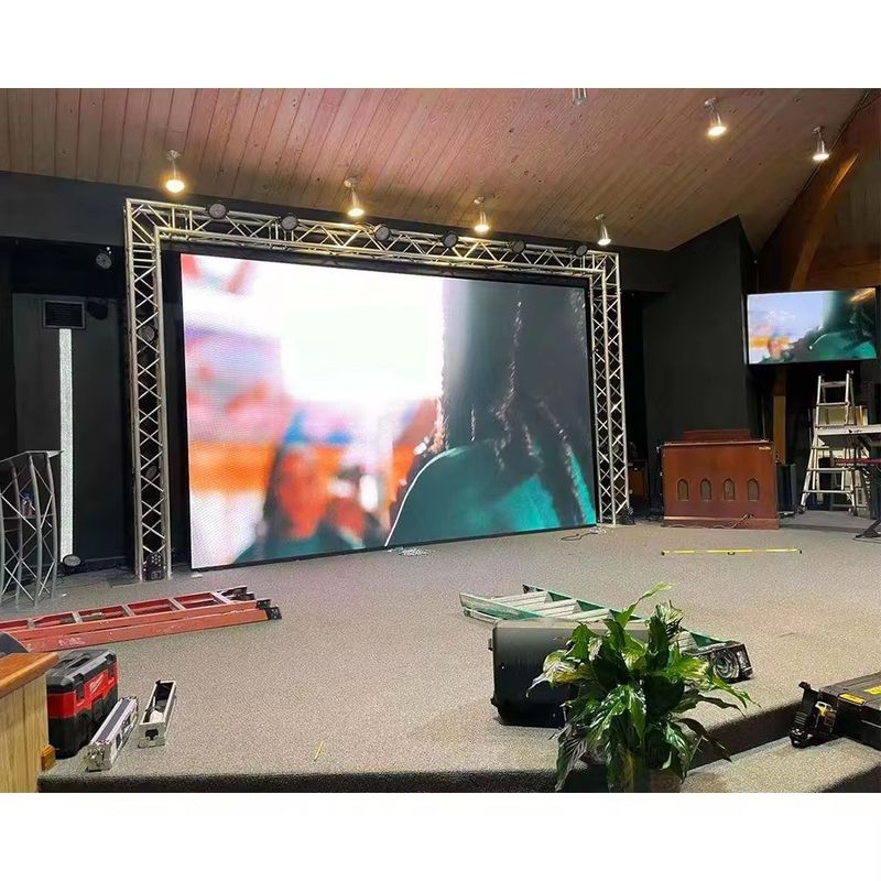 P1.5mm HD Indoor Event Rental Display Screen Stage Latar Belakang Video Wall