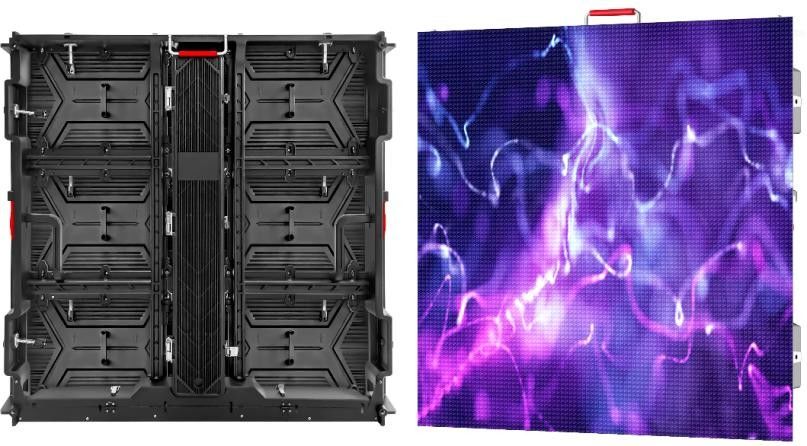 High Definition High Brightness RGB LED Display Screen untuk Panel Luar Ruang Ukuran 960*960 mm