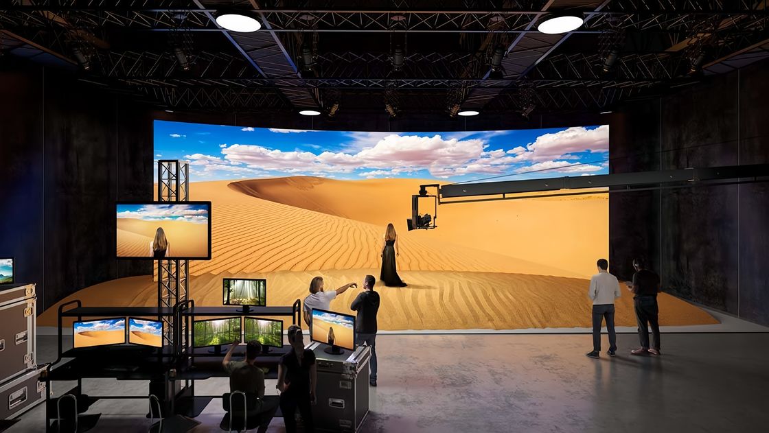 XR LED Display P1.95 P2.6 Virtual Shooting LED Screen untuk dekorasi panggung pernikahan
